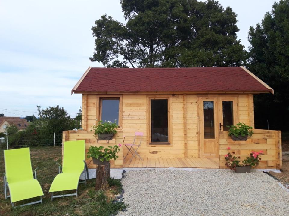 Chalet de fred Saint-Ouen-de-Mimbré Eksteriør billede