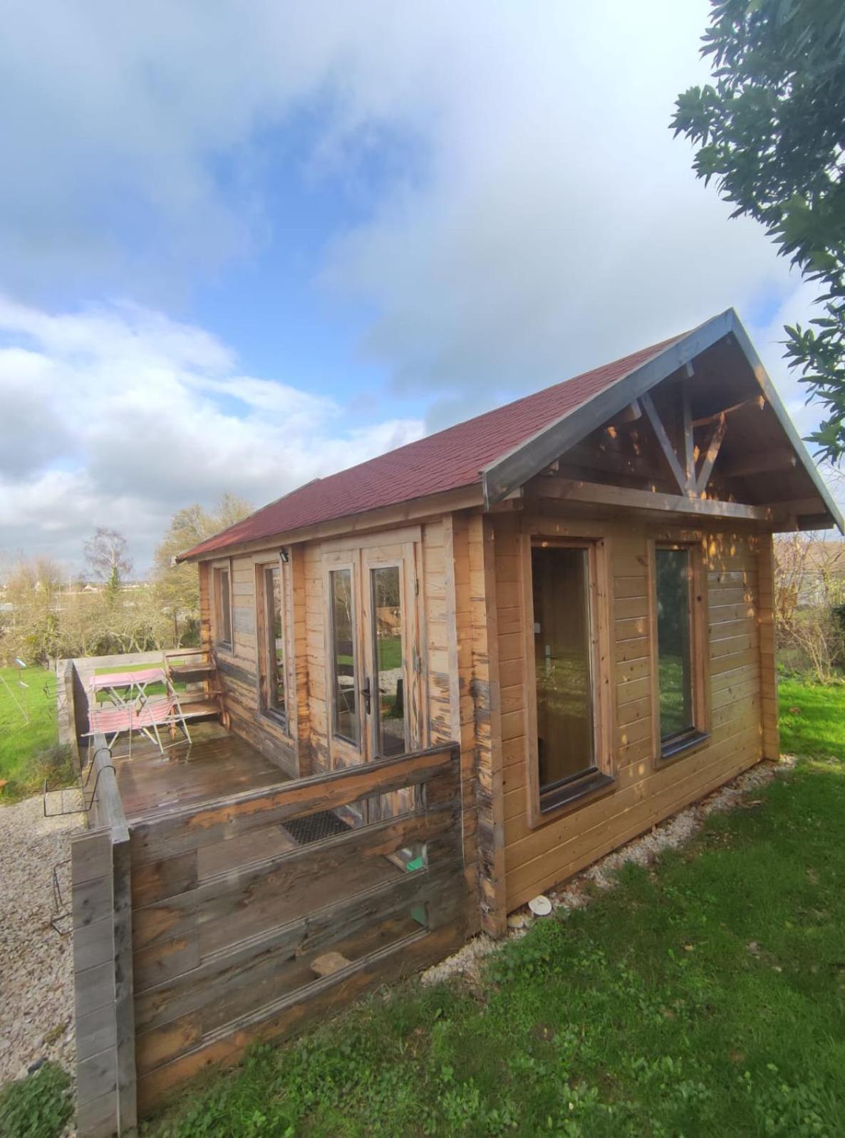 Chalet de fred Saint-Ouen-de-Mimbré Eksteriør billede